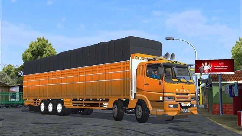 BUSSID Mods Truck Fuso