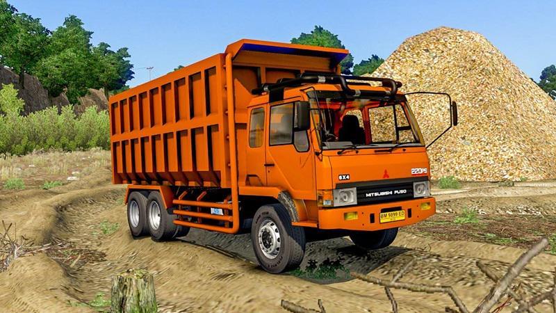 BUSSID Mods Truck Fuso