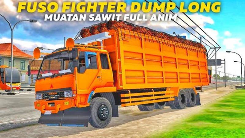 BUSSID Mods Truck Fuso
