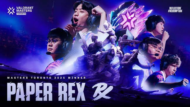 Paper Rex Champions Valorant Masters Toronto 2025 (threads.com/vctpacific) 