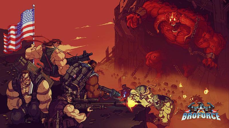 Broforce (peakpx.com)