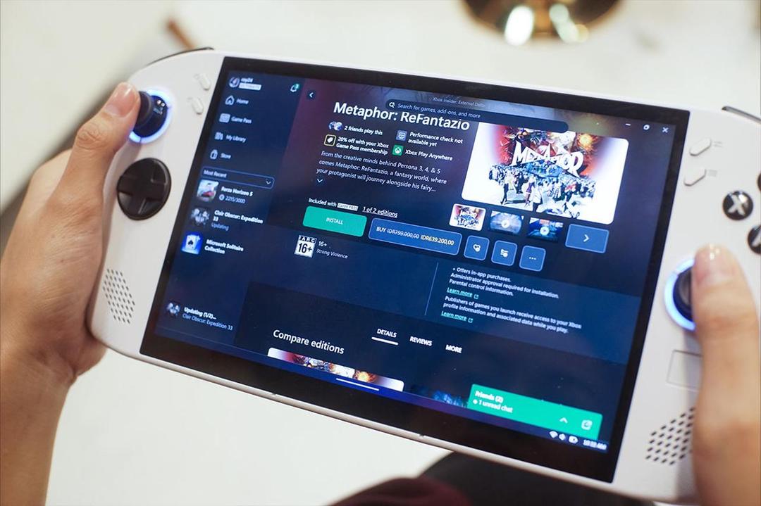 Beberapa game benchmark dijalankan menggunakan PC Game Pass. (Dok. GGWP)
