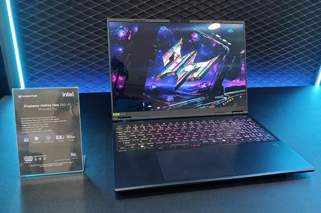 Acer Predator Helios Neo 16S AI (Dok. GGWP)