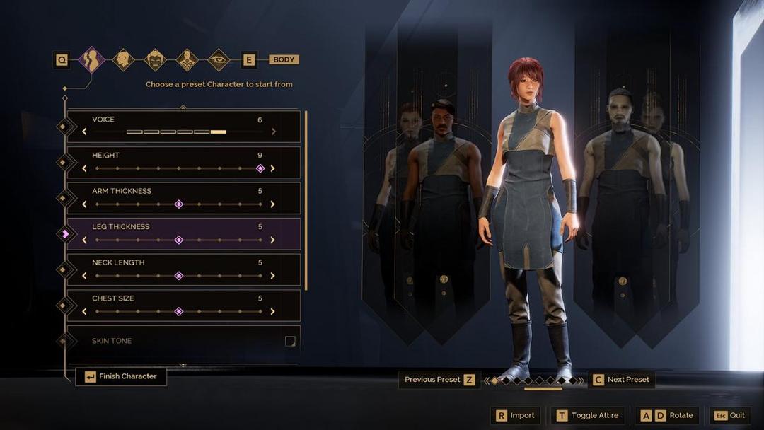 Kustomisasi karakter Dune: Awakening. (Dok. GGWP)