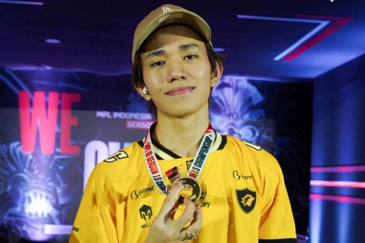 Nnael berhasil menjadi juara MPL bersama ONIC. (Facebook.com/ONIC)