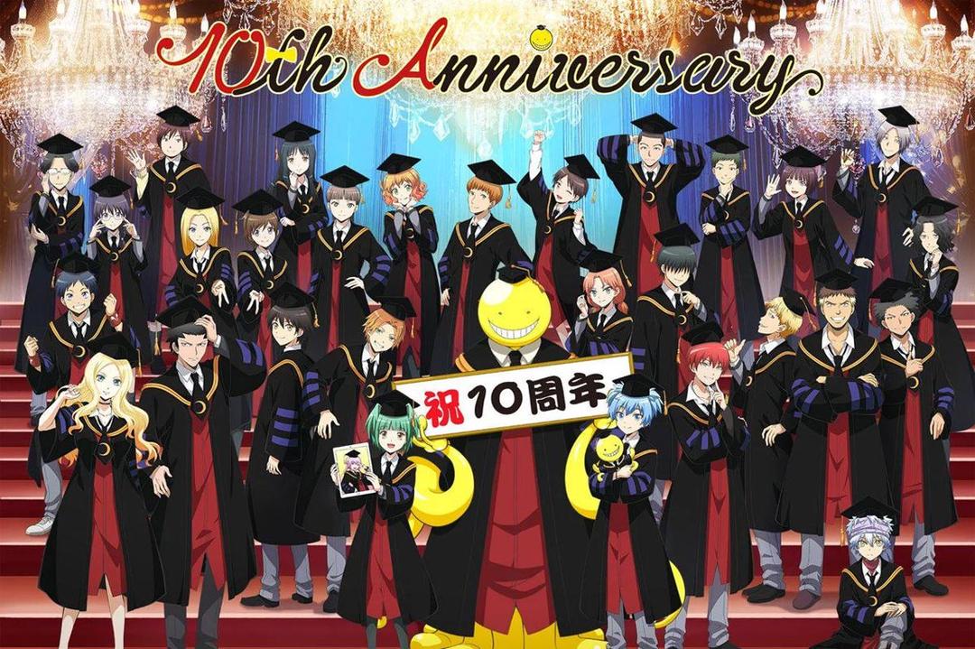 10 Tahun Anime Assassination Classroom Dirayakan dengan Lagu Baru