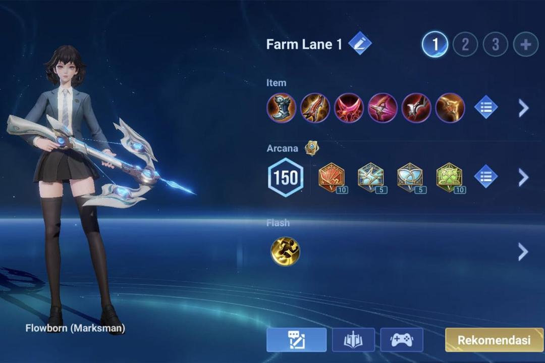 Susunan item Flowborn marksman farm lane. (Dok. GGWP)