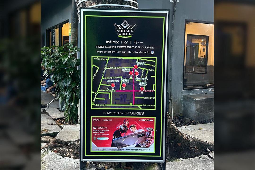 Denah Jl. Flamboyan di Manado. (Dok. GGWP)