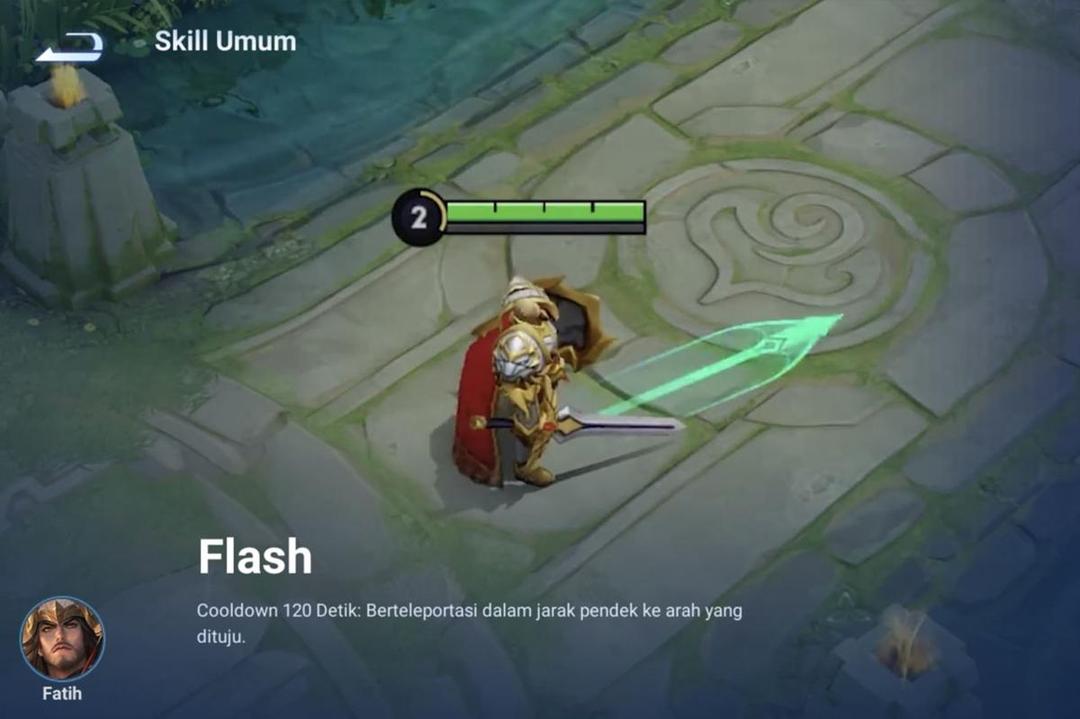 Common skill Fatih clash lane. (Dok. GGWP)
