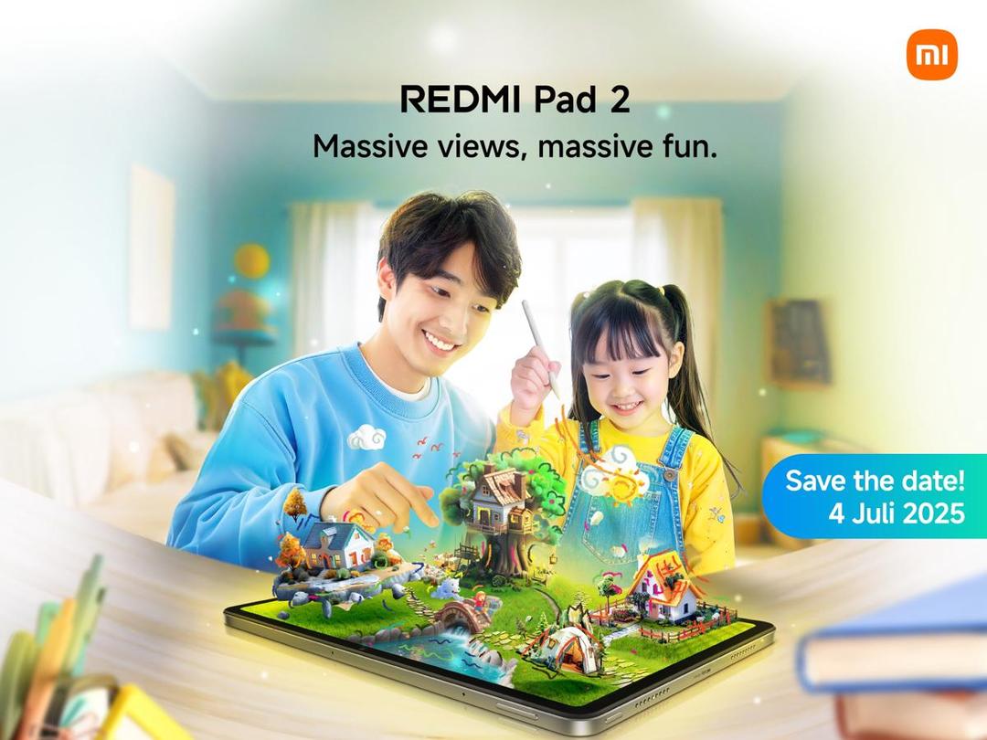 Redmi Pad 2 Siap Hadir di Indonesia mulai 4 Juli