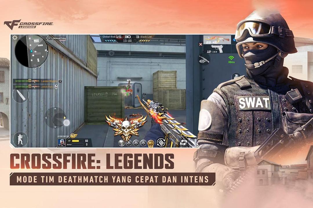 Mainkan Crossfire: Legends secara kompetitif. (Dok. Level Infinite)