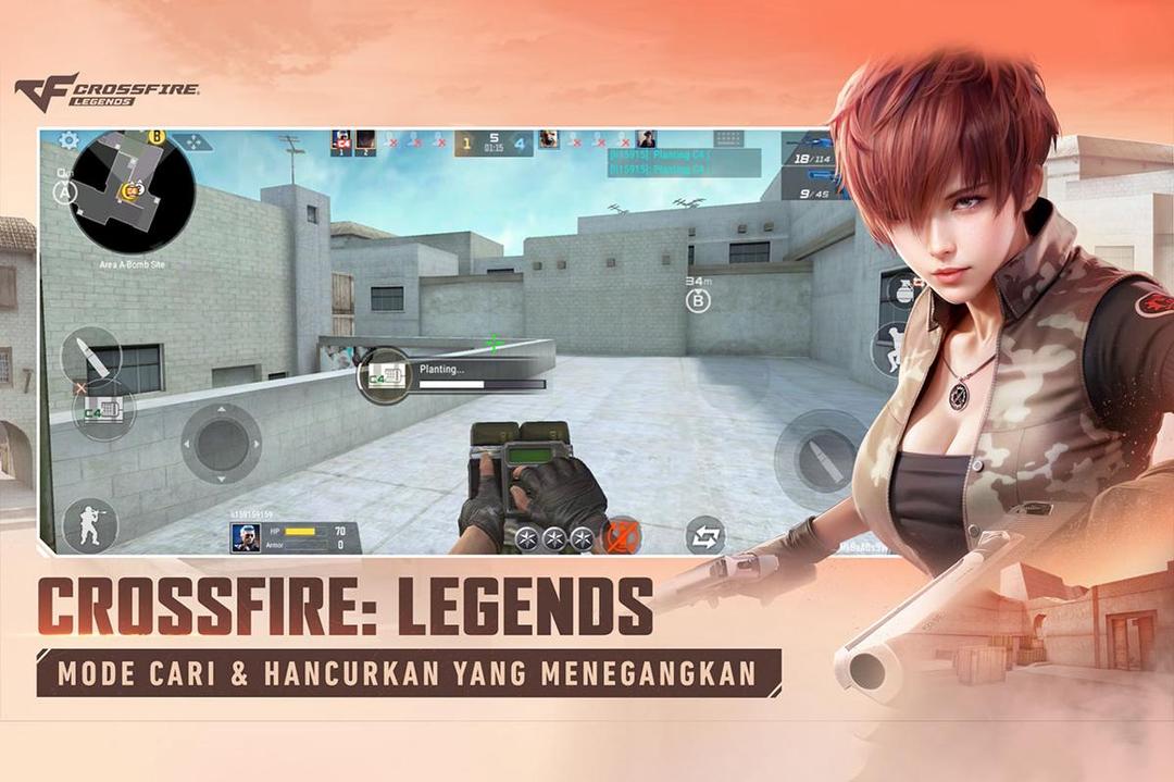 Mainkan Crossfire di HP, dimana saja. (Dok. Level Infinite)