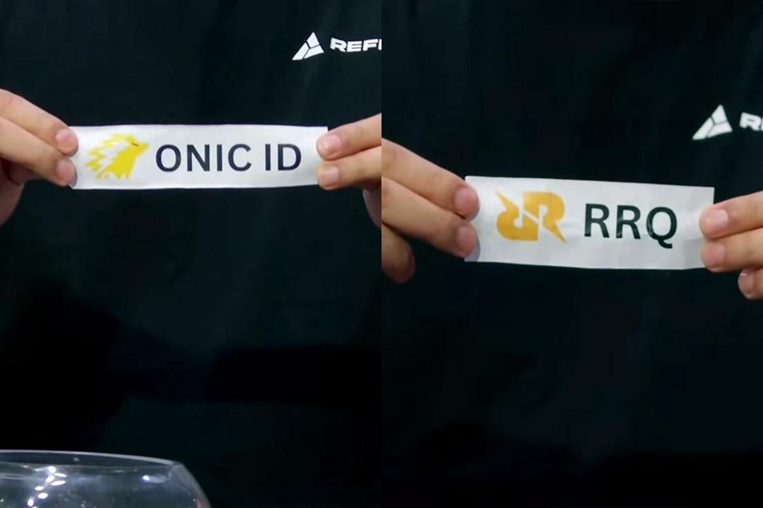 ONIC ID dan RRQ punya kans yang bagus untuk maju ke babak selanjutnya. (Dok. Moonton)