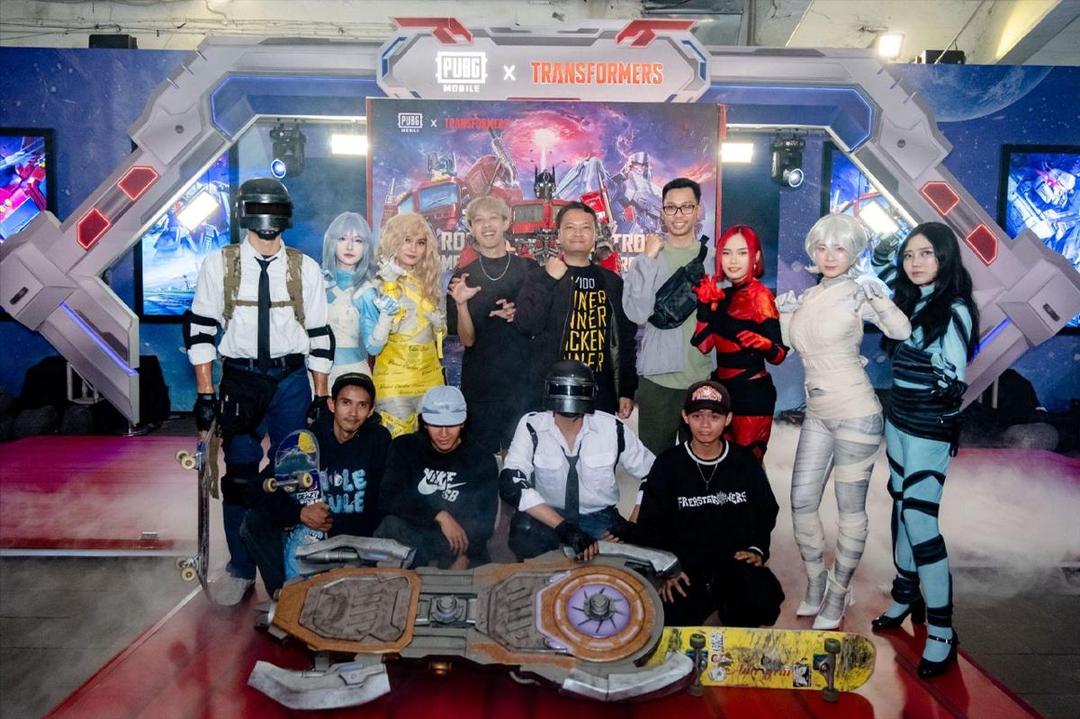 PUBG MOBILE Bawa Optimus Prime ke Sudirman! Seperti Ini Sosoknya