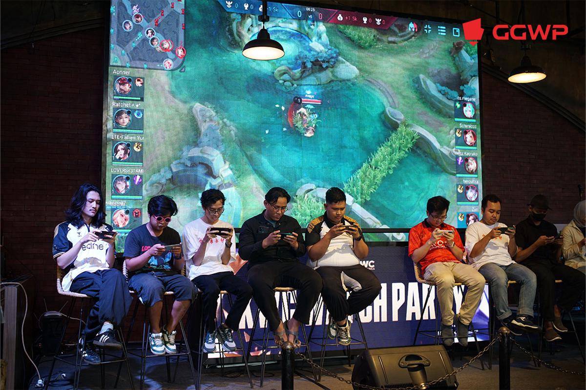 Sesi mabar di watch party KWC 2025. (Dok. GGWP)