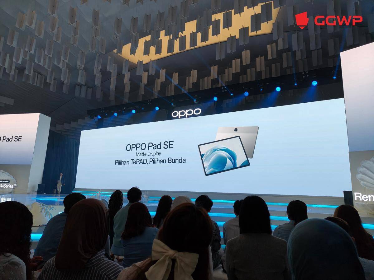 OPPO Pad SE, Dok. GGWP