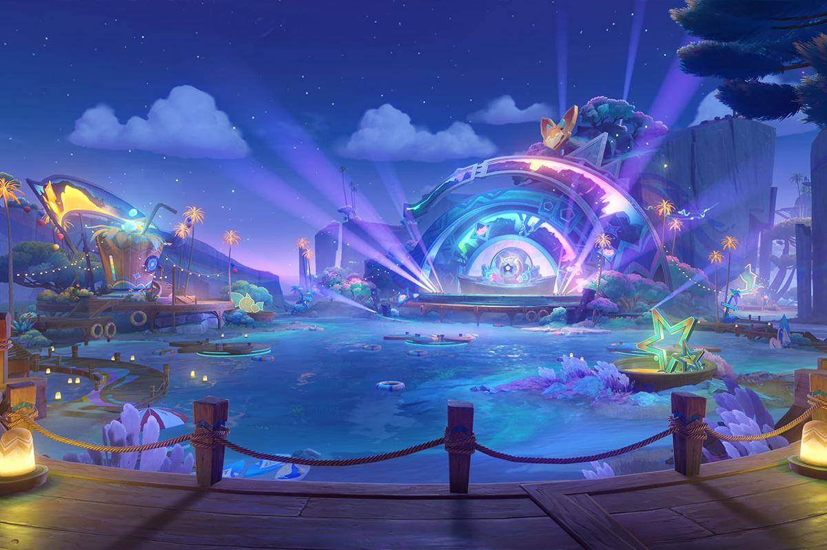 Easybreeze Holiday Resort menjadi map permanen baru. (Dok. HoYoverse)
