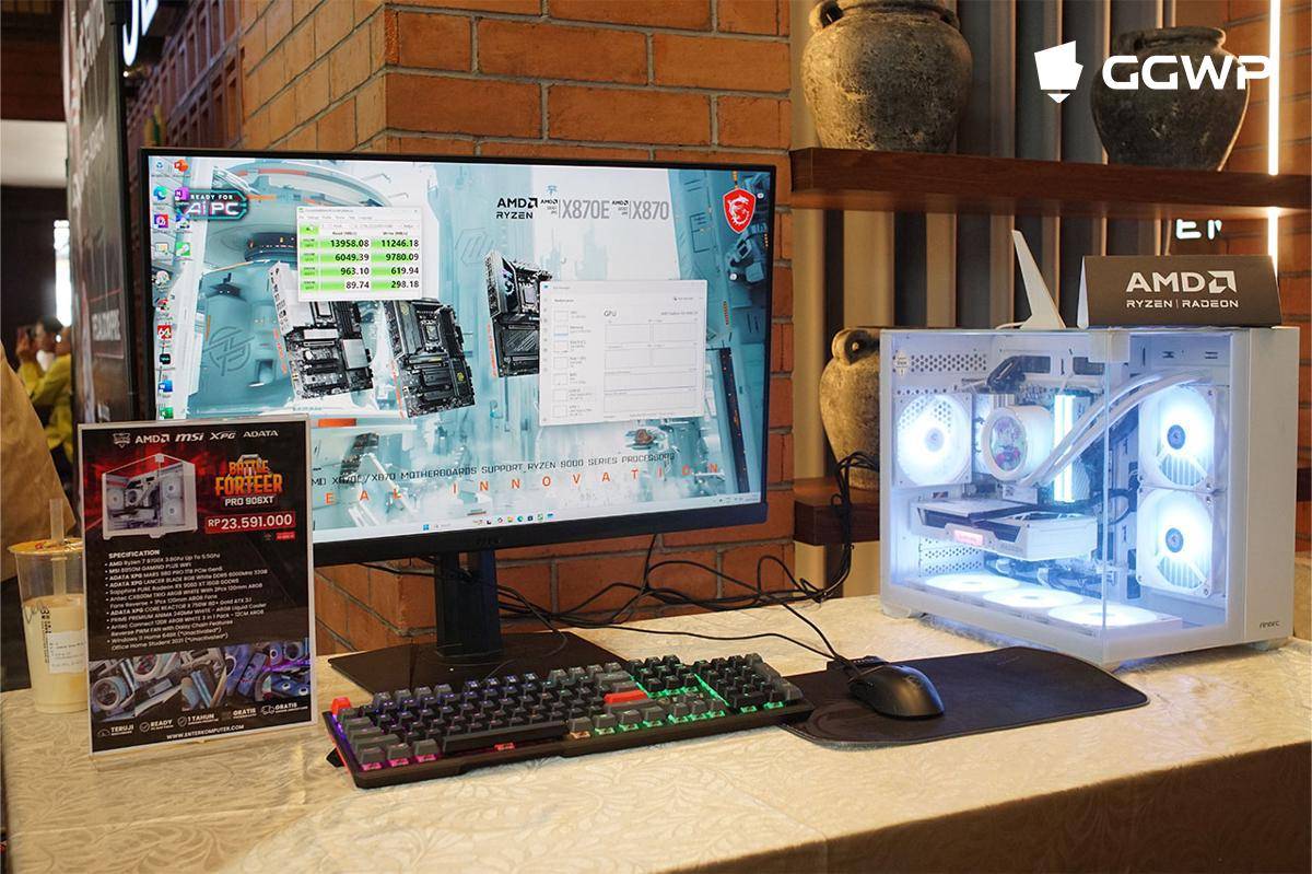 Battle Forteer Pro 906XT, PC Pre-Build Enter Komputer Powered by AMD