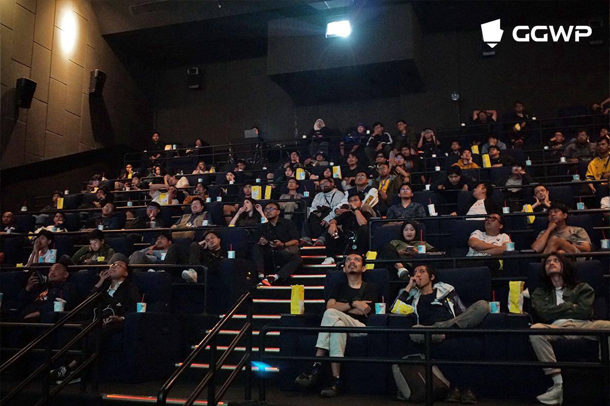 Suasana nobar di dalam teater CGV. (Dok. GGWP)