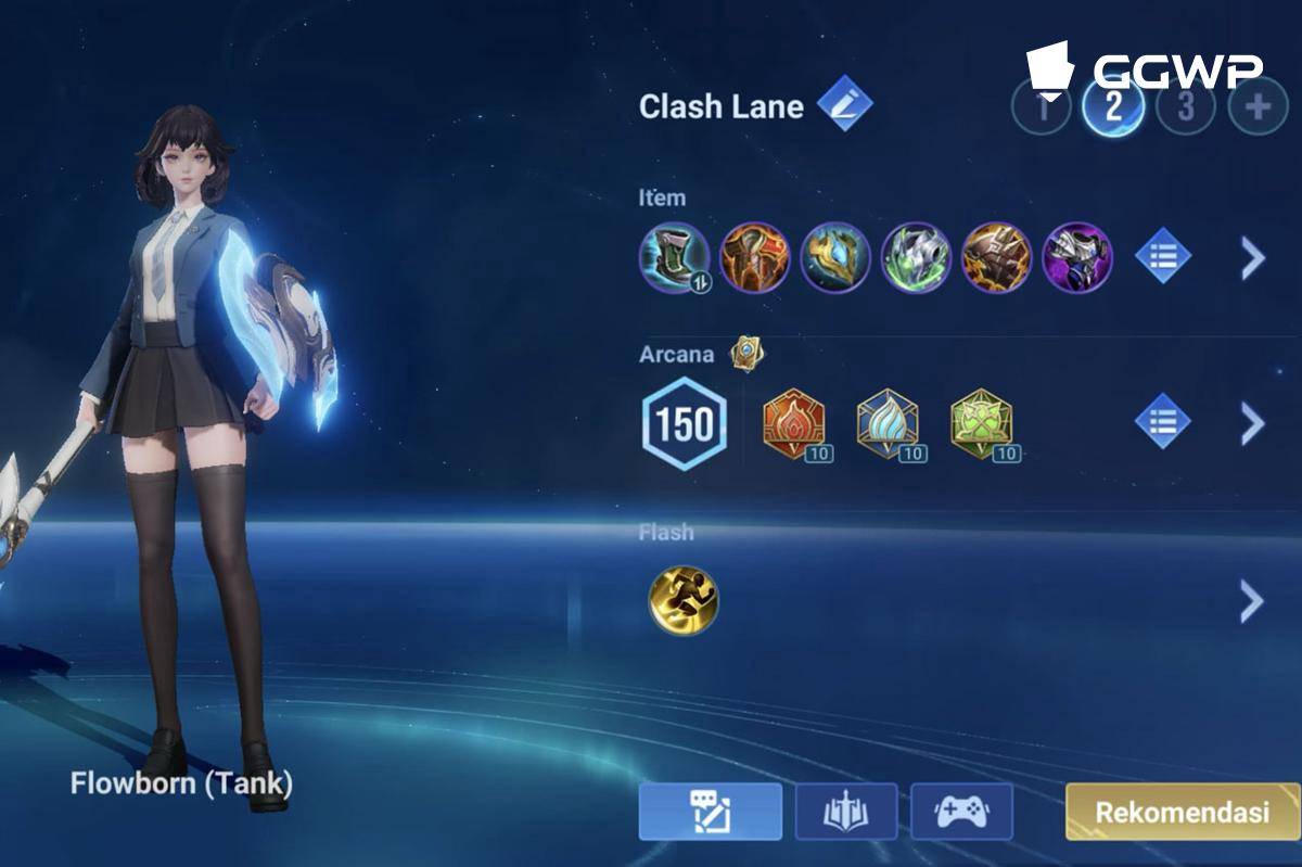 Build Flowborn Tank Clash Lane (Dok. GGWP)