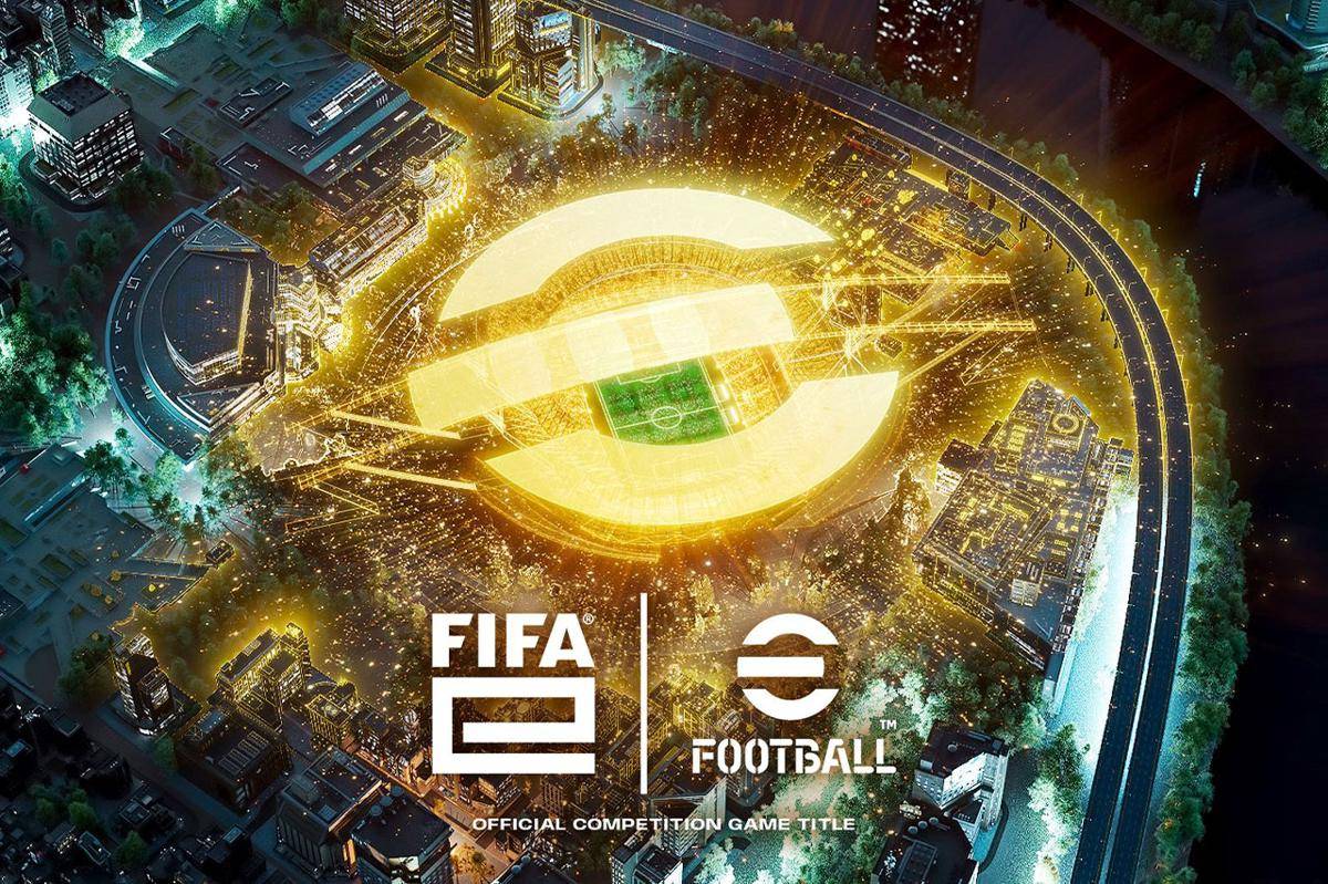 eFootball akan hadir di FIFAe World Cup tahun 2025 dan 2026. (Dok. Konami)