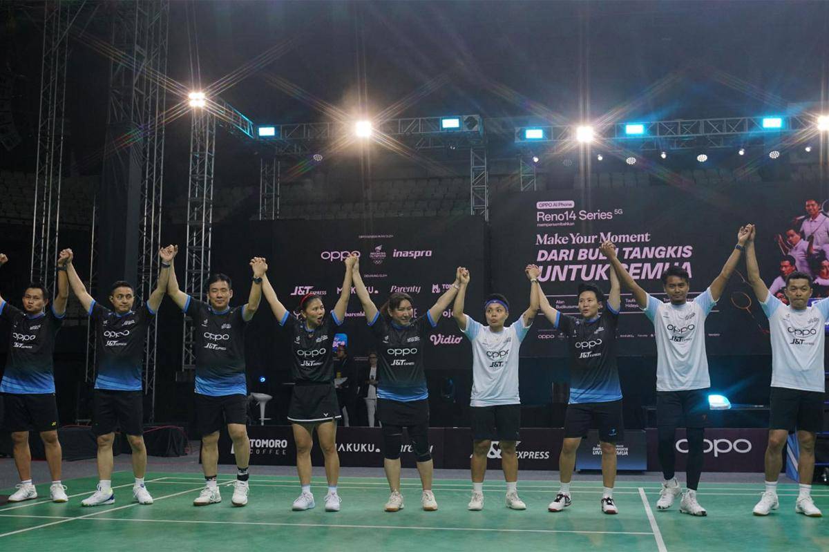 OPPO Make Your Moment Galang Dana Untuk Atlet Indonesia