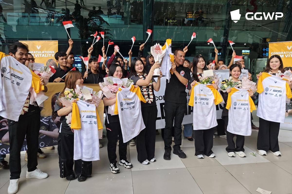Sambutan Team Vitality oleh PB ESI dan Bigetrooper. (Dok. GGWP)