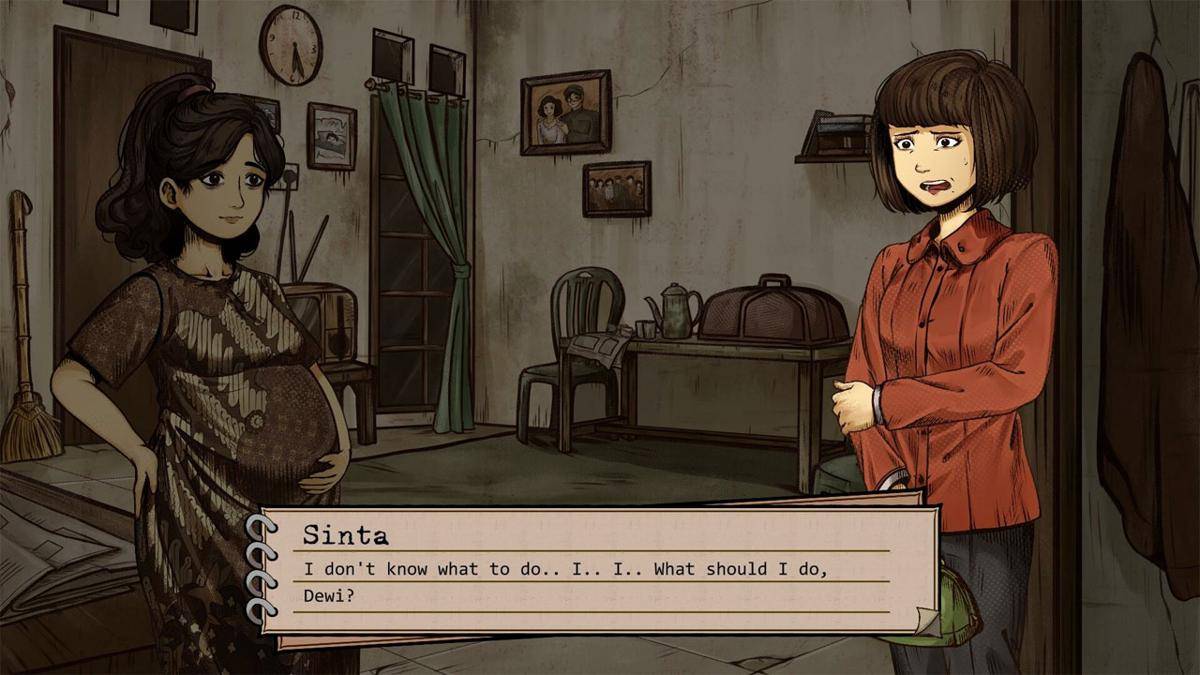 Dewi mengarungi konflik di tengah kehamilannya. (Steam)