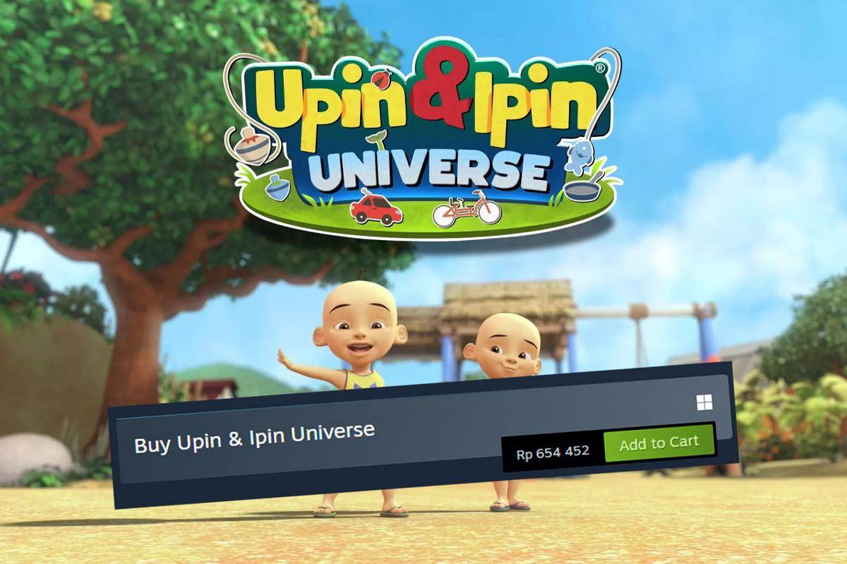 Harga game Upin & Ipin Universe yang mahal dikeluhkan gamer. (Berbagai sumber)