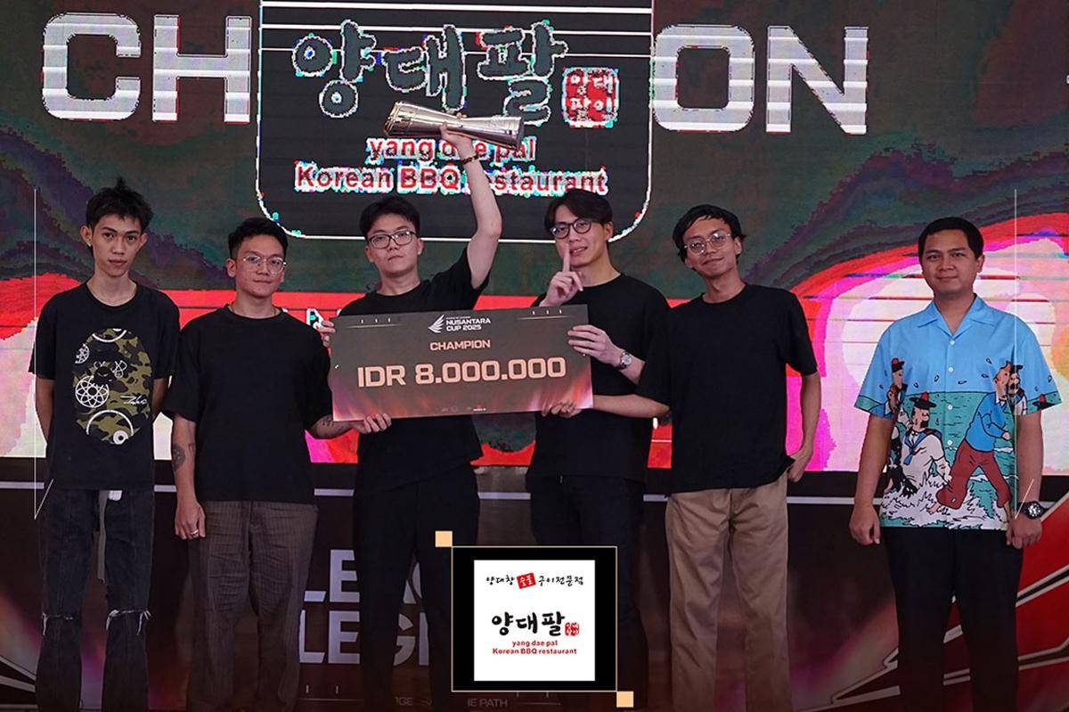 Yang Dae Pal keluar sebagai juara LNC 2025 pertama. (Dok. Riot Games)