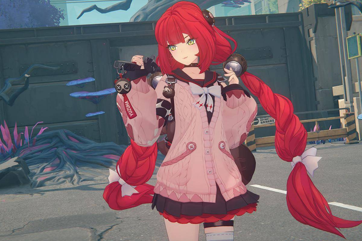 Yuzuha adalah karakter support yang dapat memanggil kawan untuk menyerang. (Dok. HoYoverse)