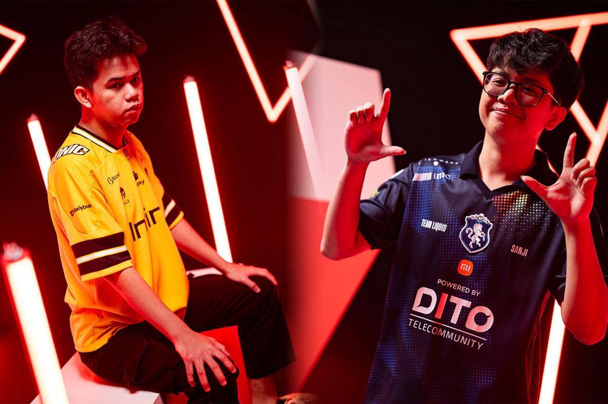 Duel midlane Sanz dan Sanji babak kedua akan terwujud di babak knockout MSC 2025. (Dok. Esports World Cup)