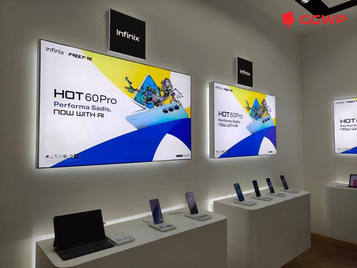 Infinix x Digiplus, Booth dan Produk, Dok.GGWP