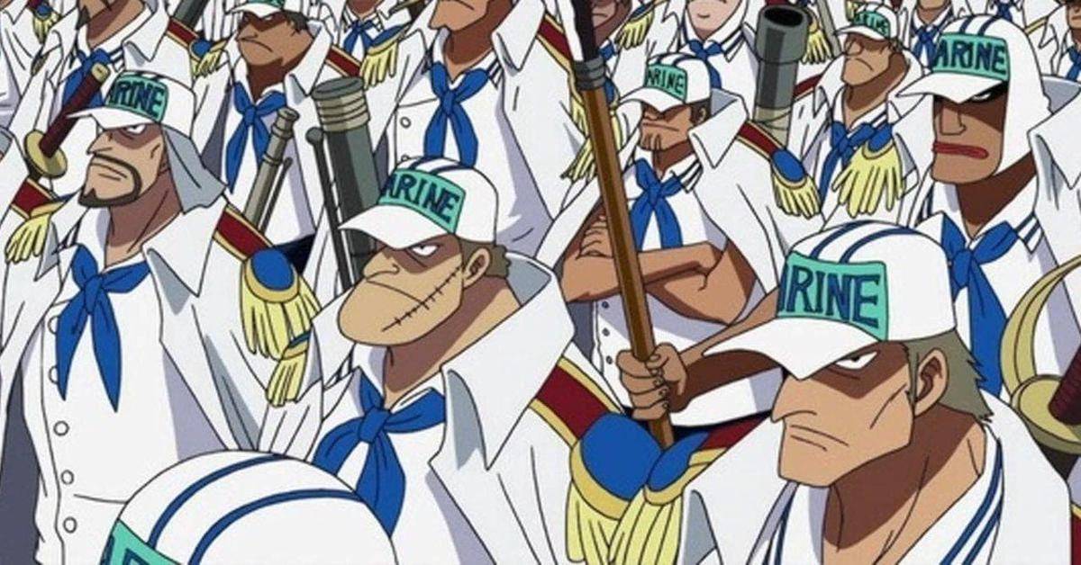 Potret Marine di anime One Piece (dok. Toei Animation/One Piece)