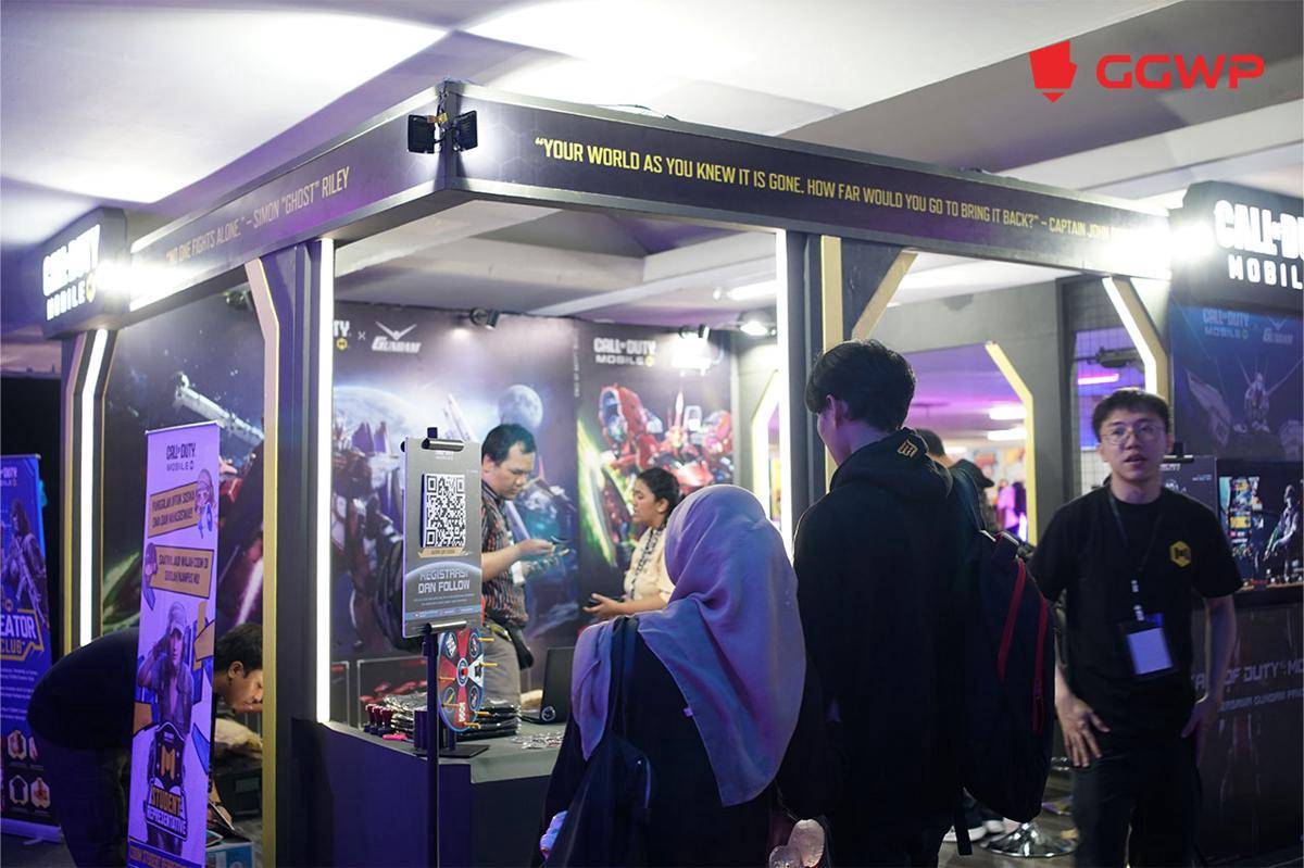 Booth CODM di Indonesia Game Week 2025. (Dok. GGWP)