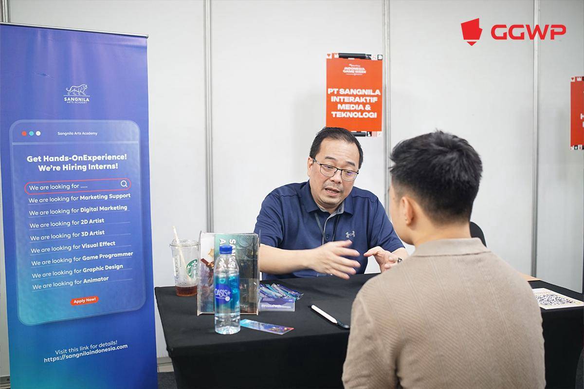 Sesi portfolio review bersama developer. (Dok. GGWP)