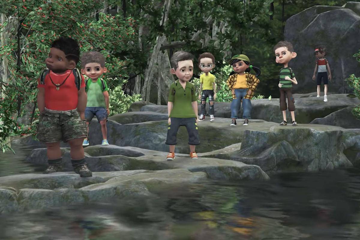 Kualitas animasi menjadi kritikan utama untuk film ini. (youtube.com/perfiki tv)