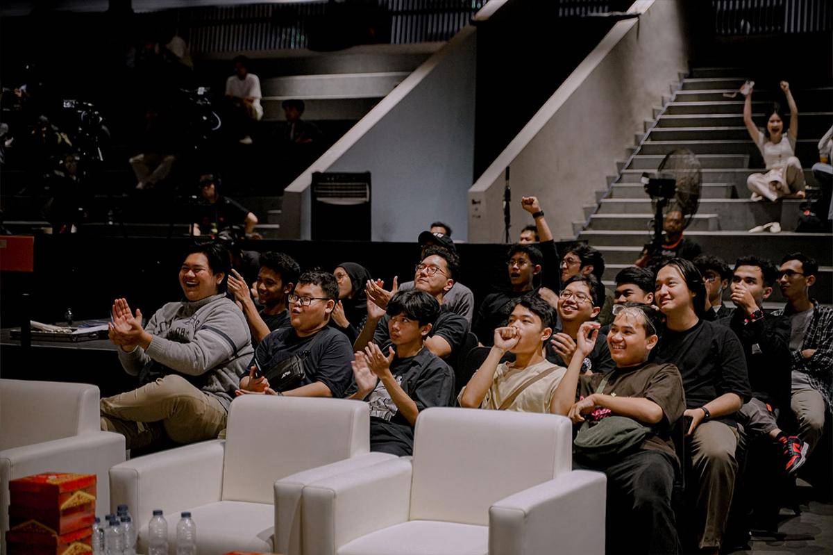 Antusiasme penonton VALORANT Summer Protocol 2025 di Gelanggang Inovasi dan Kreativitas Universitas Gadjah Mada. (Dok. Riot Games)