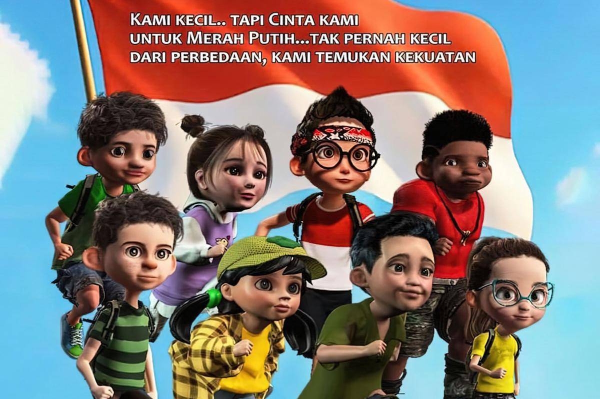 Film animasi Merah Putih: One for All mejadi viral di kalangan netizen. (instagram.com/kulturdomestik)