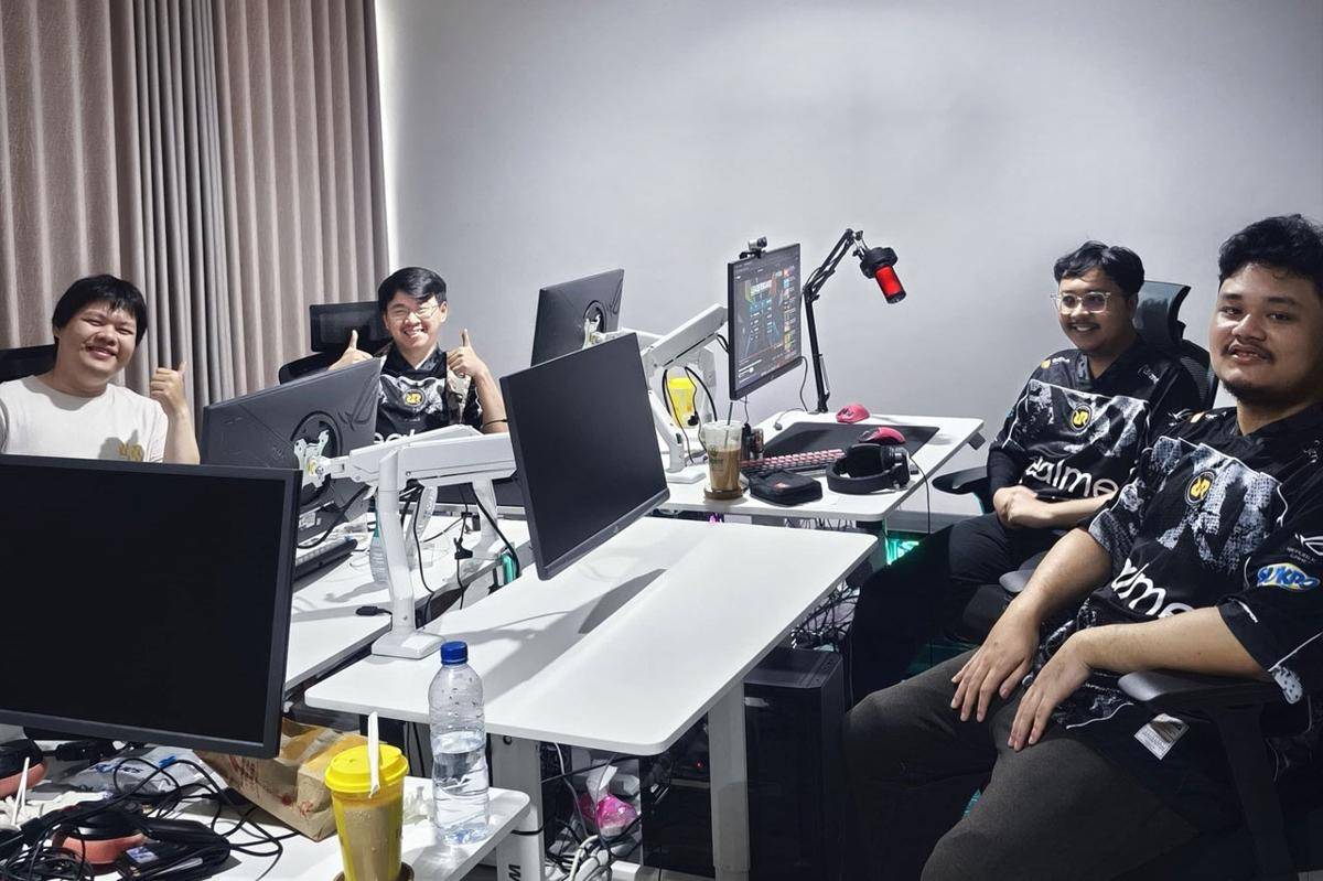 Suasana GH RRQ jelang pertandingan kualifikasi. (Dok. Garena)