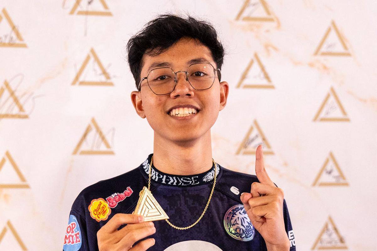 EVOS AimGOD puas dengan perjuangan timnya di Free Fire EWC 2025. (Dok. Esports World Cup)