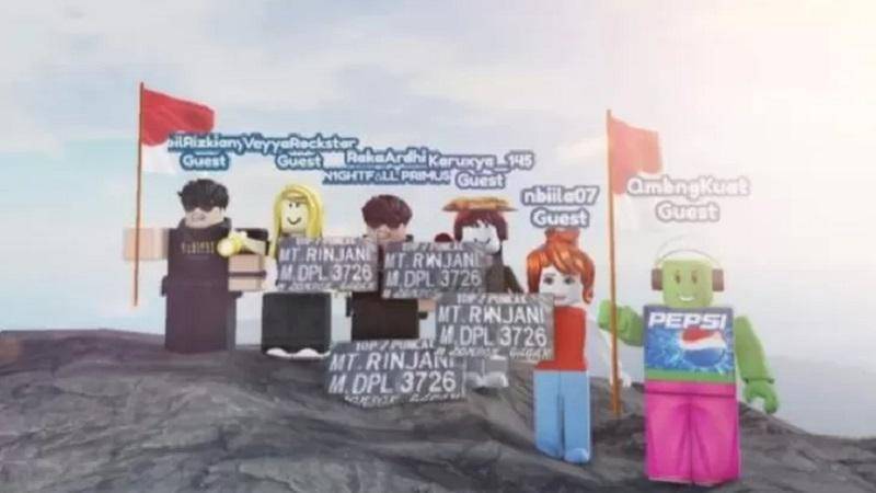 Gunung Merapi Roblox