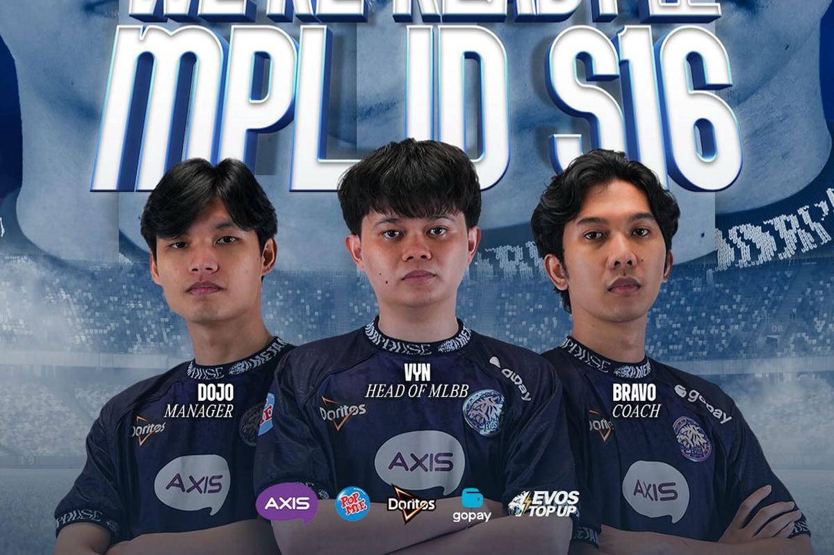 Head of MLBB EVOS Vyn mengepalai perombakan roster MPL ID S16. (Dok. EVOS Esports)