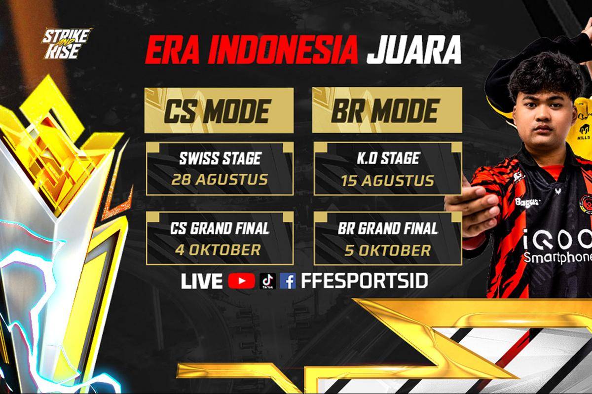 Fase CS dibuka 28–29 Agustus 2025. (Dok. Garena)