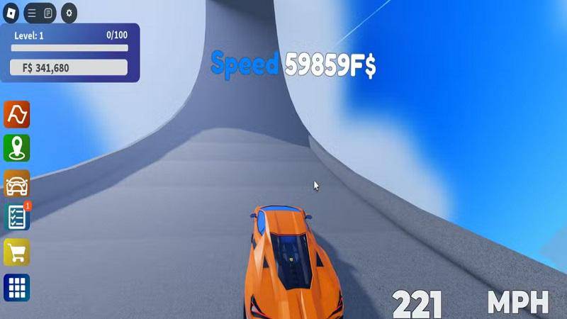 DownForce Stunt Driving (roblox.com/chart)