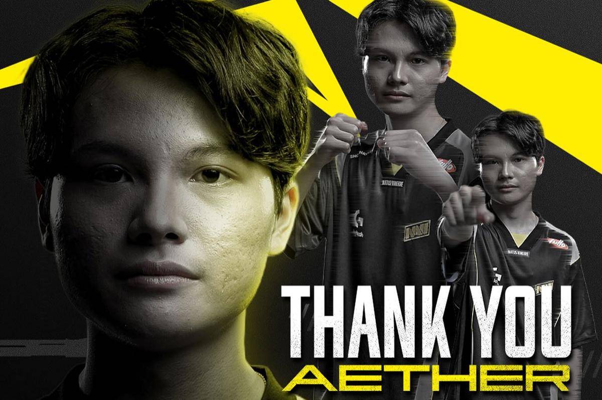 Aether jadi salah satu pemain yang mengundurkan diri. (Dok. NAVI)