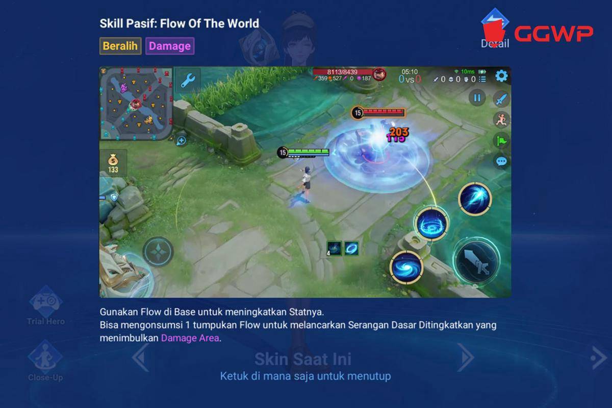 Skill pasif Flowborn mage (Dok. GGWP)