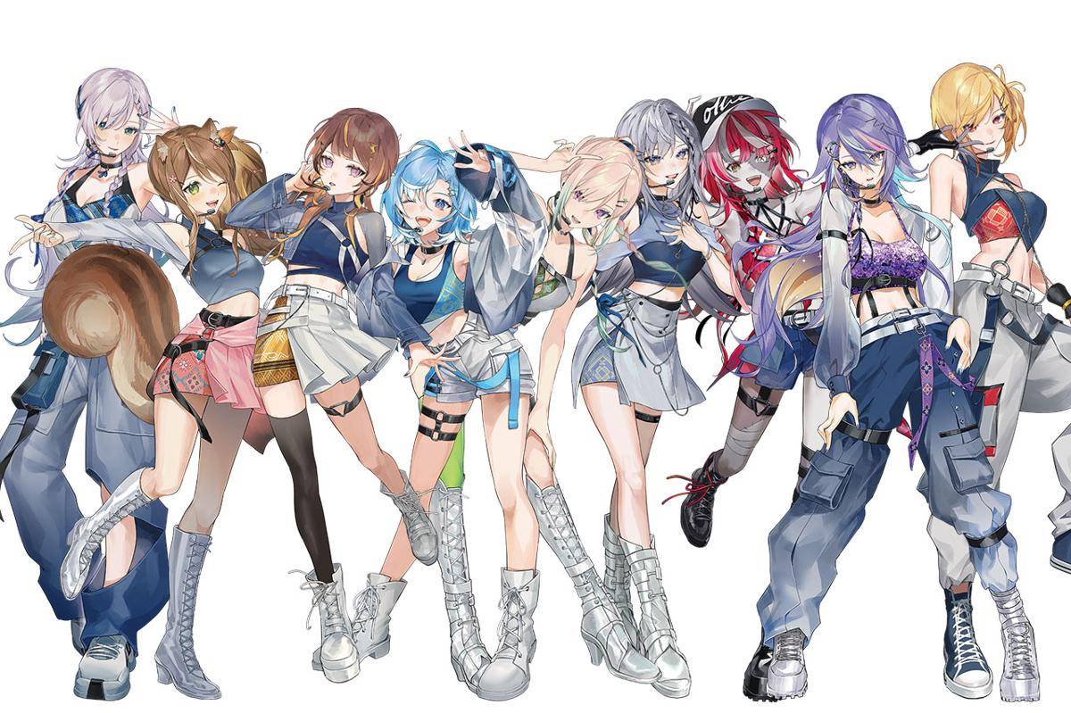 Visual konser dari member hololive Indonesia. (Dok. COVER)