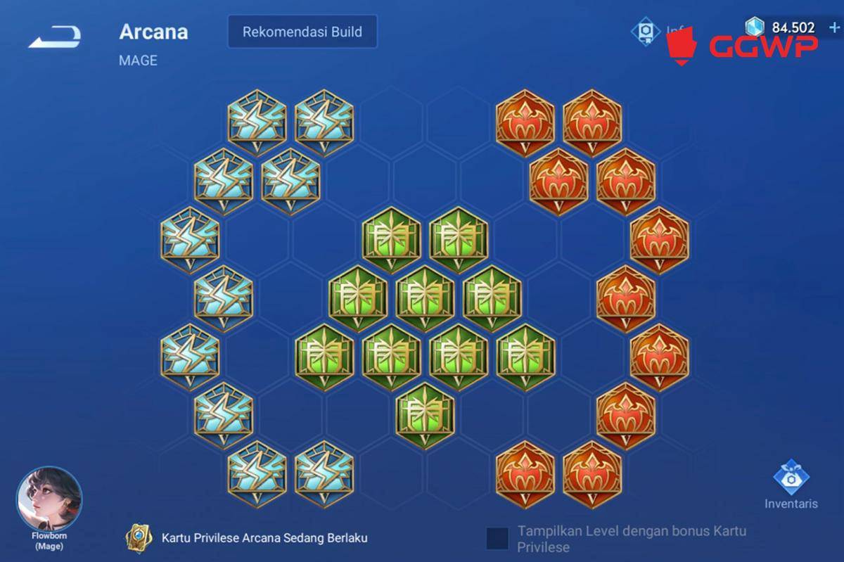Build Arcana Flowborn mage (Dok. GGWP)