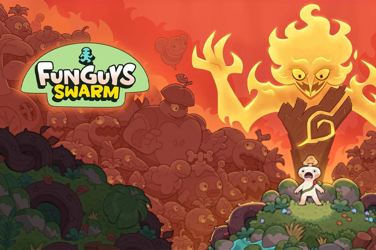 Funguys Swarm adalah game terbaru dari Stairway Games. (Dok. Stairway Games)
